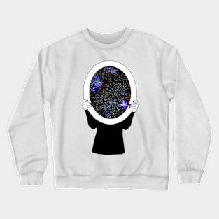 Space Mirror Crewneck Sweatshirt